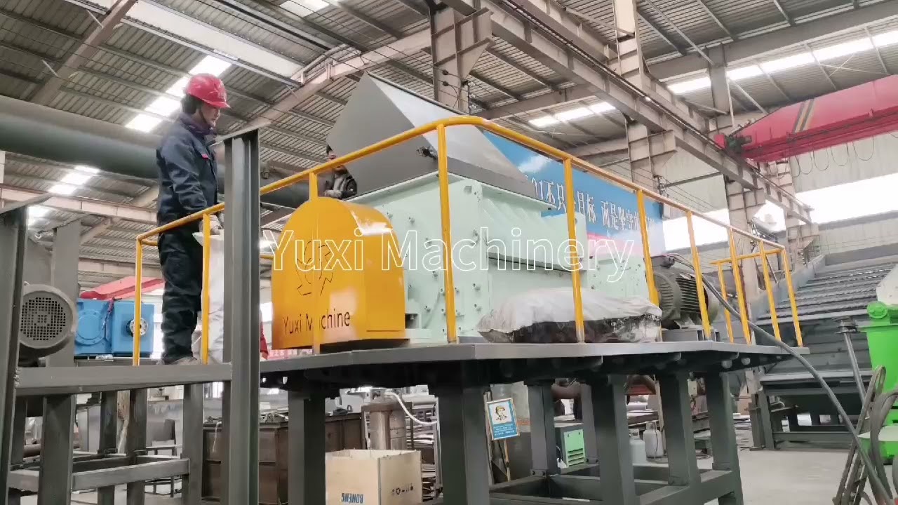 Tire Rubber Crumb Recycling Plant